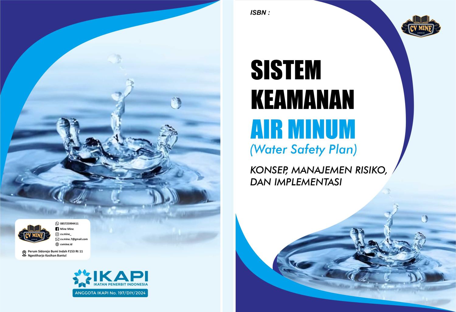 SISTEM KEAMANAN AIR MINUM (Water Safety Plan) KONSEP, MANAJEMEN RISIKO, DAN IMPLEMENTASI
